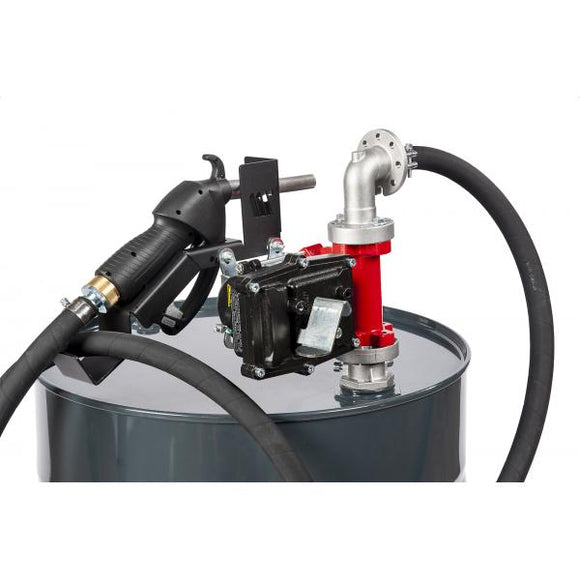 12v Meclube Gasoline Transfer kit 50ltrs/min fits 180-220ltr Barrel- Manual nozzel